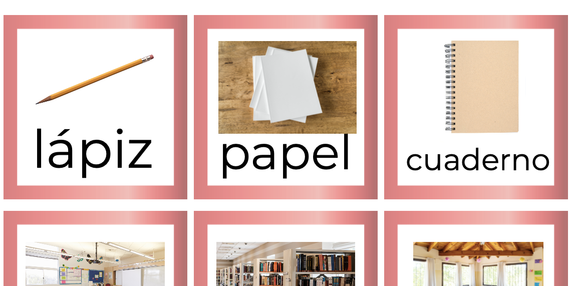Home, Family and School 3-Part Montessori Cards - Printable PDF Download