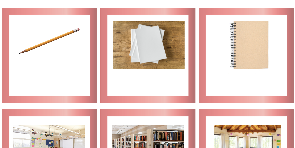 Home, Family and School 3-Part Montessori Cards - Printable PDF Download