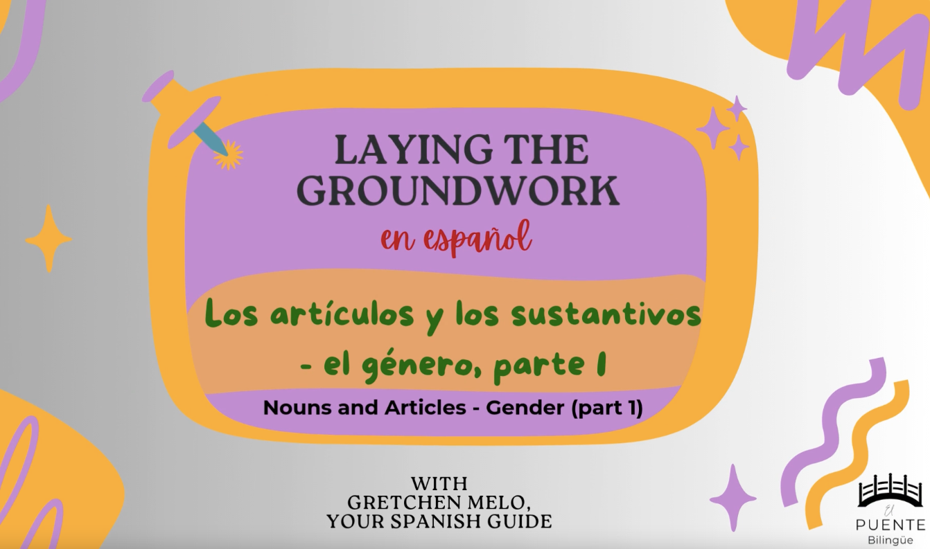 Nouns and Articles in Spanish (School, Home, Family, and Neighborhood)