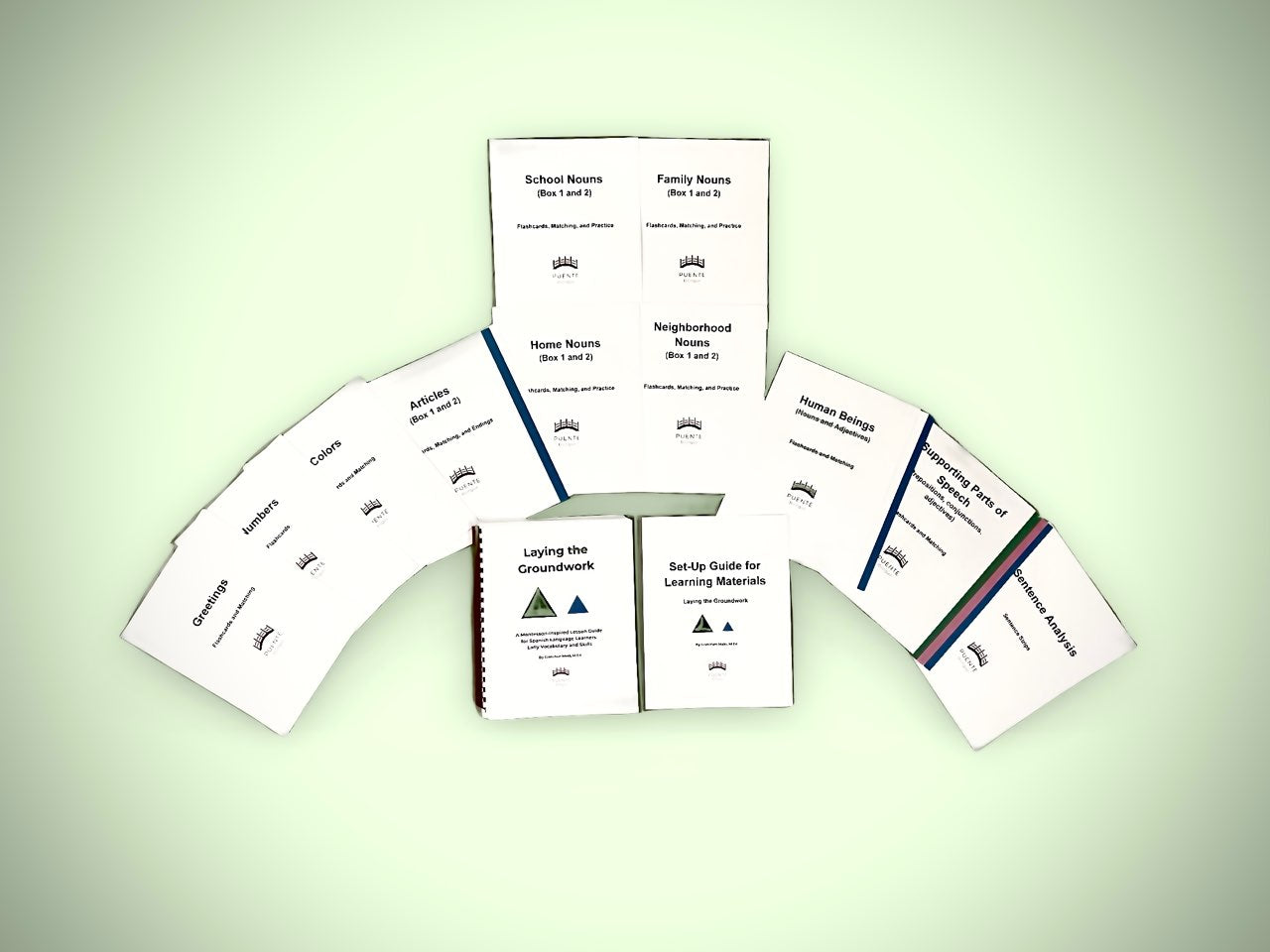 Laying the Groundwork - Montessori Spanish World Language Materials - Lower or Upper El - Deluxe Package