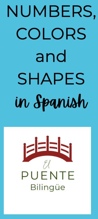 Numbers, Colors and Shapes in Spanish, 3-part cards - PDF Download