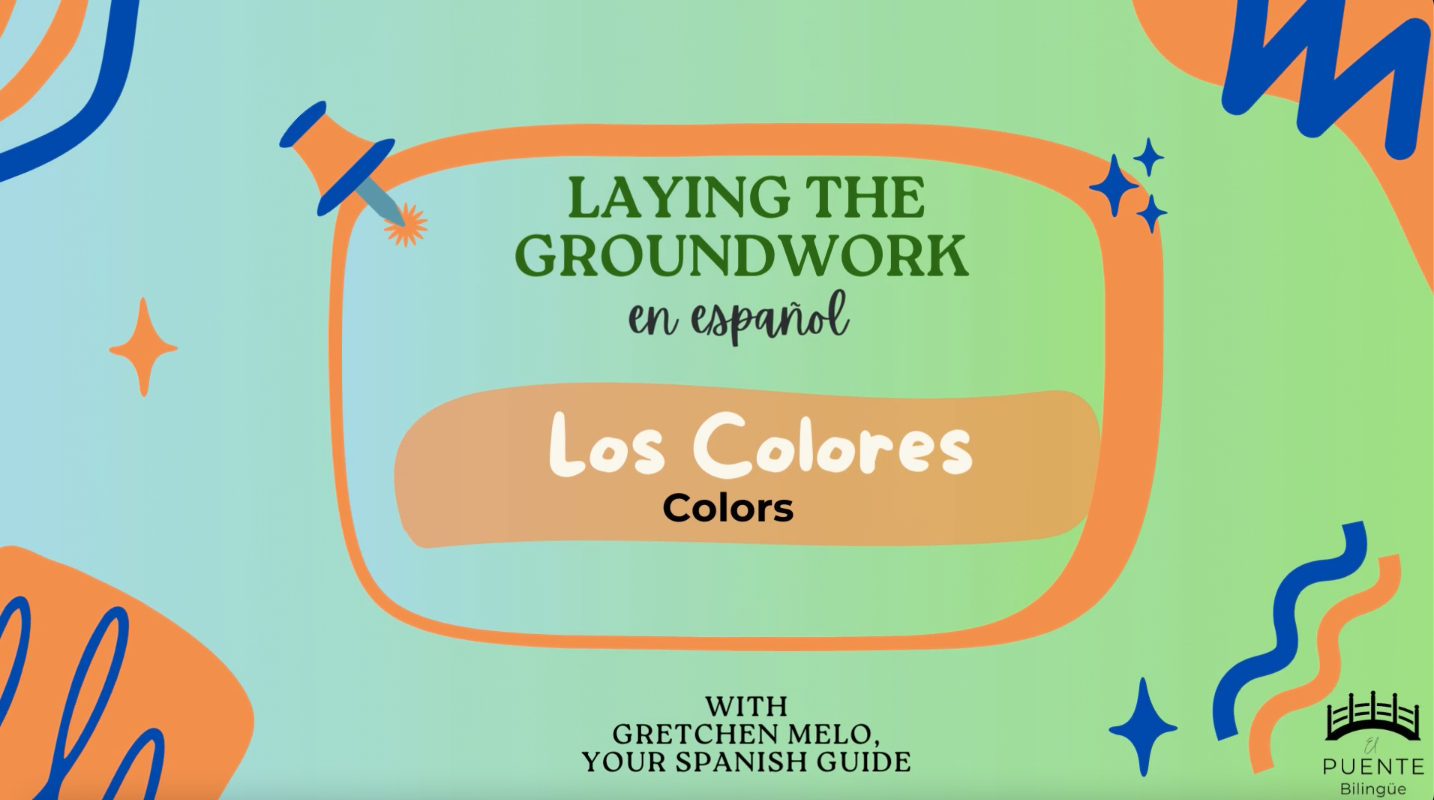 Los Colores (Colors)- A Montessorio-Inspired Video Lesson with Printable Materials