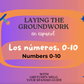 Los números 0-10: Montessori-inspired Video Lesson and Printable Materials