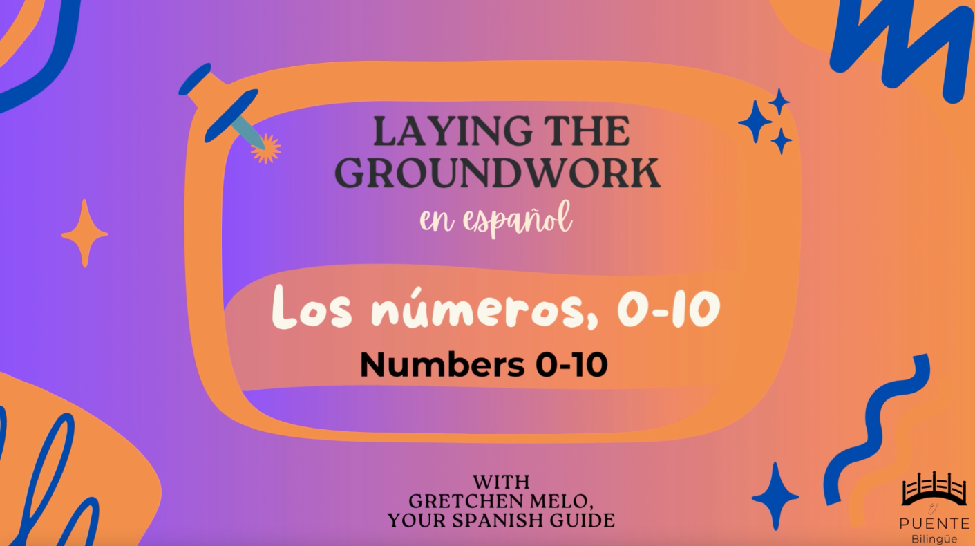 Los números 0-10: Montessori-inspired Video Lesson and Printable Materials