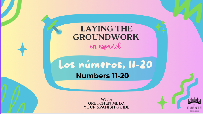 Los números 11-20: Montessori-inspired Video Lesson and Printable Materials