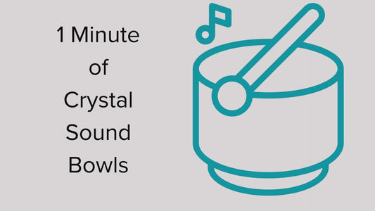 One Minute of Crystal Sound Bowls